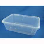 650ml Rectangle Container + Lid - Packaging Direct