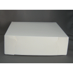 8x8x2.5" White Cake Box - Packaging Direct
