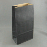 No1 Black Block Bottom Gift Bags - Packaging Direct
