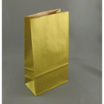 No1 Gold Block Bottom Gift Bag - Packaging Direct