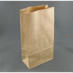 No3 Brown Block Bottom Gift Bag - Packaging Direct