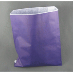 #24 Purple Flat Bags 190x150mm - Packaging Direct