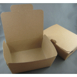 Medium Brown Takeaway Box - Packaging Direct