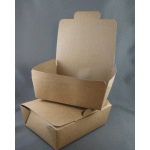 Small Brown Takeaway Box  - Packaging Direct