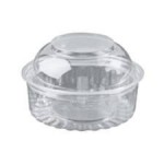 8oz Sho-Bowl with Domed Hinged Lid - Packaging Direct