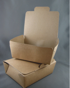 Large Brown Takeaway Box - Packaging Direct