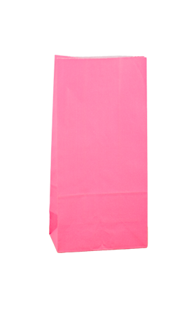 No4 Cerise Block Bottom Gift Bag - Packaging Direct